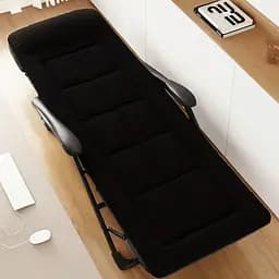 Розкладне крісло ліжко з вбудованим матрацом Leobro Black (LB-FCB-G3-BLK) - мініатюра 2