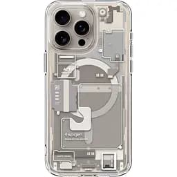 Чохол Spigen Ultra Hybrid Zero One with MagSafe для Apple iPhone 15 Pro Max Natural Titanium [ACS07211] [105329]