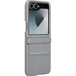 Чохол Epik Leather Case для Samsung Galaxy Flip6 Gray AAA [113351] - мініатюра 2