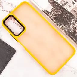Чохол TPU+PC Lyon Frosted для Realme C55 Orange - мініатюра 3