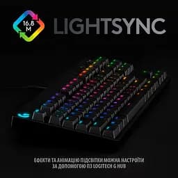 Клавіатура Logitech G PRO USB Black (920-009392) - мініатюра 5