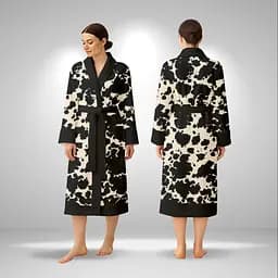 Кімоно жіноче з плюшевого велюру Ink Meadow 29487 S