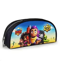 Пенал школьный Бравл Старс/Brawl Stars 23х10х8 см с принтом для мальчика (02823)