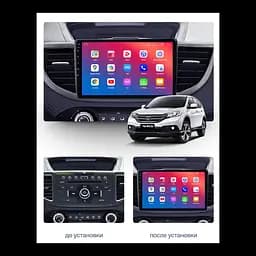Штатний головний пристрій EasyGo HD1006-F50 10 inch Honda CR-V 2012-2017 - мініатюра 2