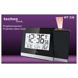 Годинник проекційний Technoline WT536 Black (WT536), Чорний - мініатюра 5