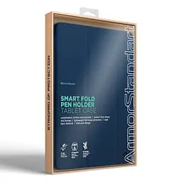 Чохол-книжка для планшета Apple iPad 10.2 (2019)/10.2 (2020)/10.2 (2021), Smart Fold Pen, синій, 10.2 дюймів, з екошкіри + TPU, з магнітною застібкою, підставкою, тримачем під стилус, протиударний, з функцією Wake/Sleep, ArmorStandart (ARM74937) - мініатюра 8