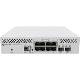 Коммутатор MikroTik CRS310-8G+2S+IN, 8x 2.5G Ethernet ports, 2x SFP+ ports, USB type A, 800MHz CPU, 2 (CRS310-8G+2S+IN)
