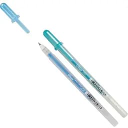 Ручка гелевая Sakura Glaze 3D-Roller Бирюзовый