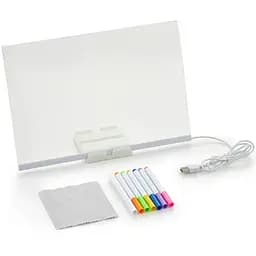 Светодиодная доска для заметок и рисования Bambi DIY3020, размер 30х20 см