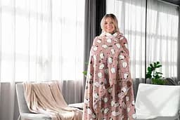 Плед Ardesto Flannel 160х200 см 100% поліестер котики pbe0050435 - мініатюра 5