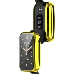 Чохол-накладка DK Silicone Face Case для Xiaomi Mi Band 7 Pro (gold)