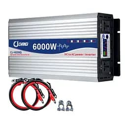 Инвертор преобразователь напряжения Changi CJ-6000Q 6000W 12V 24V 48V DC-AC 220V чистый синус