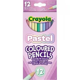 Набор пастельных цветных карандашей Crayola 12 шт (68-3366)