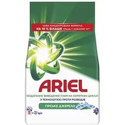 Стиральный порошок Ariel автомат Aqua Puder Горный Источник 2.1 кг
