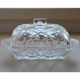 Маслянка скляна Crystal Vega 17х10.5 см в упаковці TB019A (83000019_TB019A) - мініатюра 4