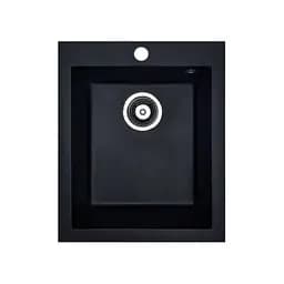 Кухонная мойка Adamant BOARD антрацит 410x495x190 мм, без крыла 41 см