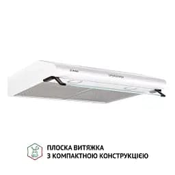 Витяжка плоска Perfelli PL 6042 W LED - мініатюра 2