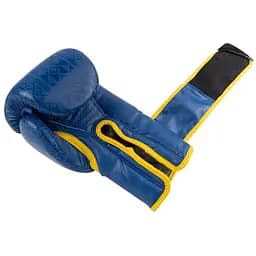 Рукавиці боксерські PowerPlay PP 3021 Ukraine Blue/Yellow - 16 унцій - мініатюра 6