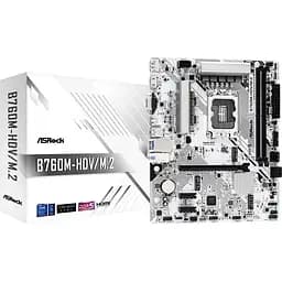 Материнська плата ASRock B760M-HDV/M.2 Socket 1700 - мініатюра 2