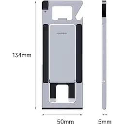 Підставка для смартфона HAGiBiS Cell Phone Stand ZZ4 Silver - мініатюра 7