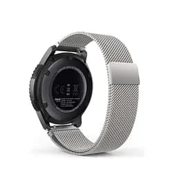 Комплект Tamister для годинника Amazfit GTR4 сріблястий (чохол + металевий ремінець 22 мм) - мініатюра 8