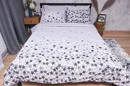 Підковдра Moon&Star Бязь Gold Люкс Little Stars Полуторна 143x210 см - мініатюра 2