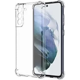 TPU чохол Getman Ease logo посилені кути Full Camera для Samsung Galaxy S22 Безбарвний (прозорий)