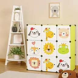 Модульна шафа-органайзер Leobert Kids для дитячих іграшок зелений - мініатюра 2
