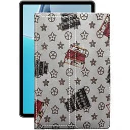 Чохол StatusCASE з екошкіри для планшету Huawei MatePad 11 Луі-Вітон-білий