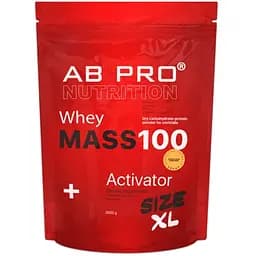 Гейнер AB Pro Mass 100 Whey Activator Ваніль 2.6 кг