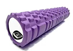 Массажный роллер EasyFit Grid Roller 60 см v.3.1 фиолетовый (EF-2037-V)