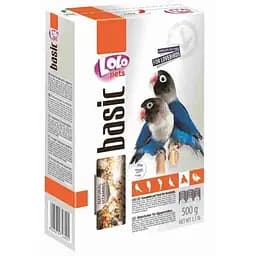 Полнорационный корм для неразлучников Lolopets, 500 г (LO-72600)