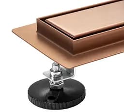 Душовий канал Rea Pure Neo 80 см brushed copper REA-G8022 - мініатюра 6