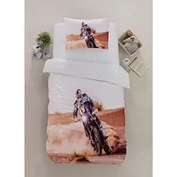 Комплект постільної білизни Belizza Motor Односпальний Різнобарвний 000229692