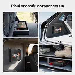 Акумуляторна батарея літій-залізо-фосфатна 12.8В 100А*год LiFePO4 LiTime Slim 12V100-100-SLIM-LTCP-4-SE100 ультратонка (44-00531) - мініатюра 6