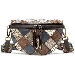 Жіноча шкіряна сумка Vintage 23х15х7 см sum0012854