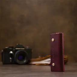 Шкіряна ключниця GRANDE PELLE 11х4.5х1.5 см acs0025819 - мініатюра 6