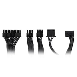 2E Блок живлення Master Power (550W), >80%, 80+ White, 120мм, 1xMB 24pin(20+4), 1xCPU 8pin(4+4), 3xMolex, 5xSATA, 2xPCIe 8pin(6+2) - мініатюра 7