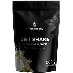 Замінник харчування VitalHarmony Diet Shake, 500 грам - Солона фісташка