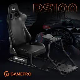 Крісло-кокпіт із кріпленням для керма, педалей та коробки передач GamePro RS100 - мініатюра 3