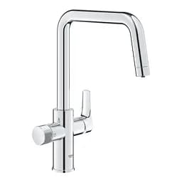 Смеситель для кухни с подключением питьевой воды Grohe Blue Pure Eurosmart 30583000 Хром