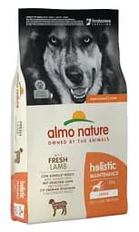 Сухий корм для дорослих собак великих порід Almo Nature (Альмо Натюр) Holistic зі свіжим ягням 12 кг