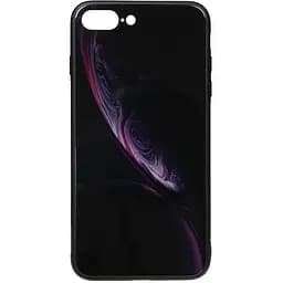 Чохол-накладка Toto Print Glass Space Case Apple iPhone 7 Plus/8 Plus Black