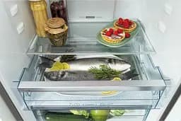 Холодильник Gorenje 185х60х60см 2 двери 203(99) л А++ Total NF нержавіюча сталь (NRK6192AXL4) - мініатюра 6