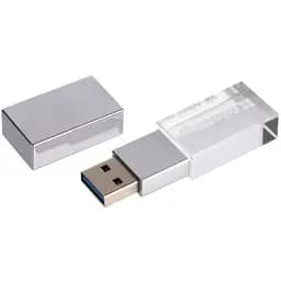 USB флеш накопичувач ColorWay 64GB ColorWay Crystal USB 3.0 (CW-USBCL64) - мініатюра 3