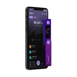 Криптогаманець Ledger Nano X Amethyst Purple, апаратний криптовалютний мультивалютний гаманець, холодне зберігання, Bluetooth і USB, підтримка iOS/Android/Windows/macOS, сталевий корпус, формат флешки, сертифікація безпеки CC EAL6+ - мініатюра 6