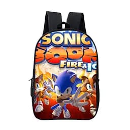 Шкільний рюкзак міський Супер Сонік (Sonic)