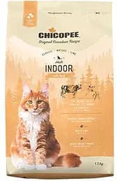 Сухий корм Chicopee (Чикопи) CNL Cat Adult Indoor Beef 1.5 кг з яловичиною для котів, що проживають в приміщенні