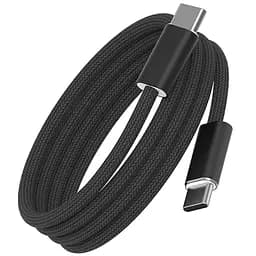 Дата кабель WIWU C101 Essen Type-C to Type-C 240W 1.5 м Black - мініатюра 2