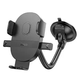 Автотримач Hoco H20 Mighty one-button (windshield) Black - мініатюра 3
